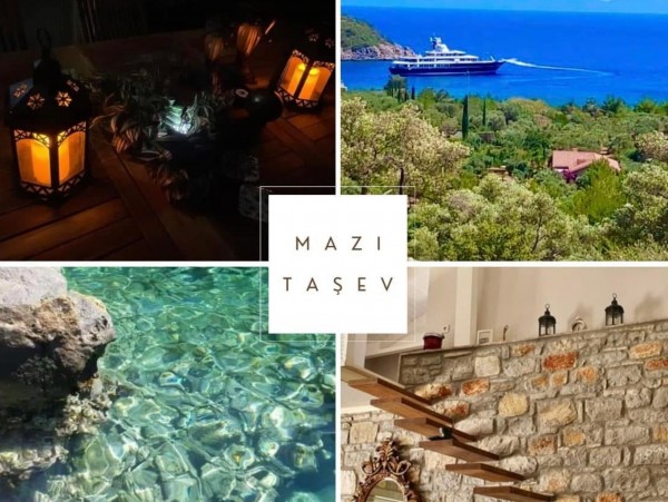 Bodrum Mazı Taş Ev | Sedef Koyu'nda Kiralık Villa ve Apart Odalar
